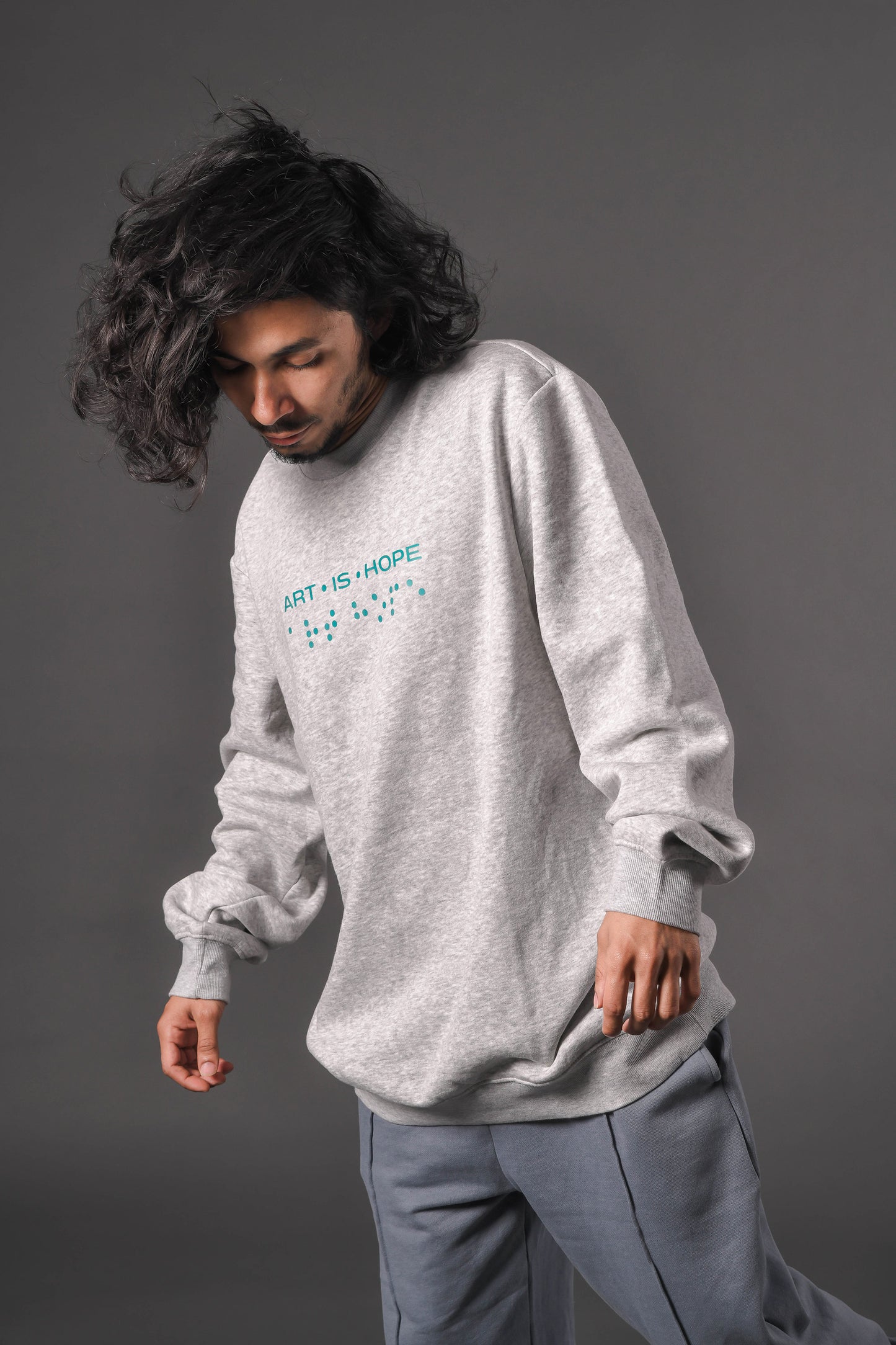 Oversized Art-Is-Hope Sweatshirt